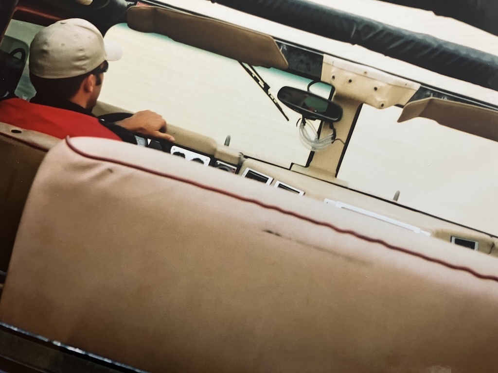 Make sure you choose an original Hummer – the H2s just get stuck. We came to the rescue, or our driver did, and towed one out